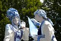 Valkenburg Living Statues statue 2011 2014 2015 levende beelden levend beeld festival evenement event delfts blauw